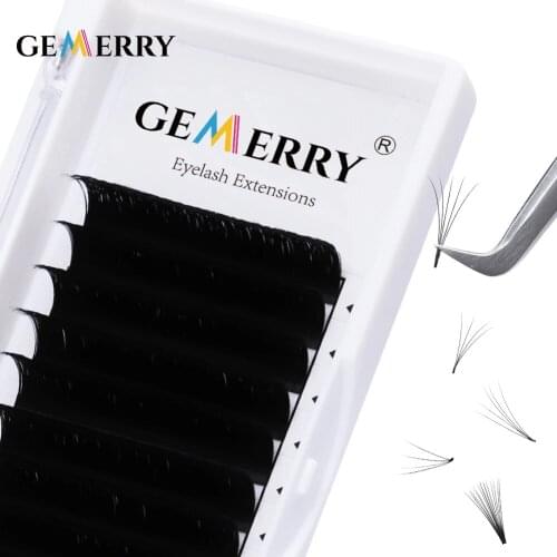 Mink Lashes Thick Individual Natural Cosplay Makeup Eyelash Supplies Easy Fan Dramatic Lash Lift Eyelashes Extensions Accesories