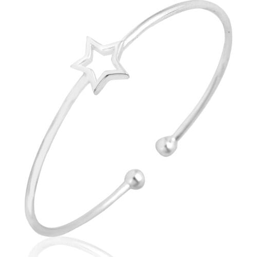 New Arrival Star Bracelets & bangles for girls Fashion Cuff bracelets for women Adjustable
