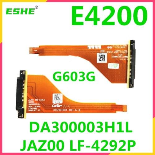 Original For DELL E4200 Laptop Hard Drive Interface HDD Cable HDD Interface 0G603G G603G DA300003H1L LF-4292P Hard Drive Interfa