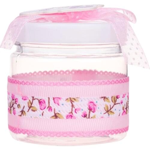 12 Pcs Wedding Guest Pink Gift Box with Batterfly for Candy Sweets Chocolate Jewellery