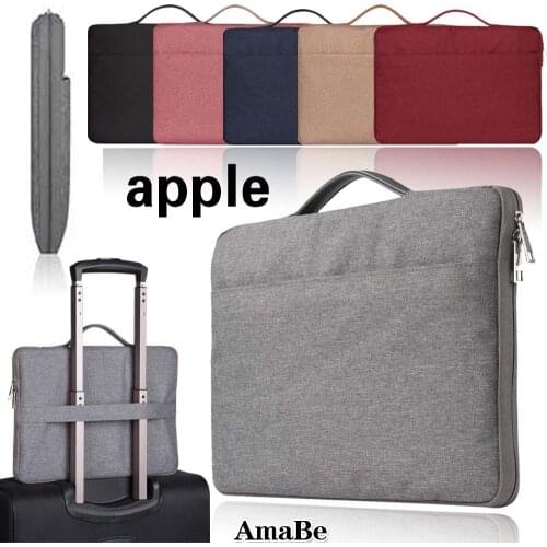 Laptop Bag Waterproof Notebook Sleeve for Apple IPad Pro/Macbook Air/Macbook White/Macbook Pro Handbag for 11/12.9/13/15/16inch