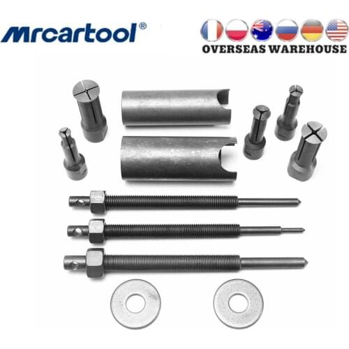 12pcs Motorcycle Internal Bearing Extractor Tool Set Bearing Auto Gear Remover Pulling Kit Steering Wheel Repair Tool