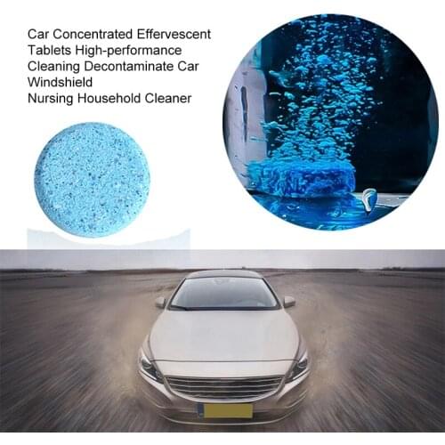 6Pcs Car Solid Cleaner Effervescent Tablets Spray Cleaner for Volvo S40 S60 S80 XC60 XC90 V40 V60 C30 XC70 V70