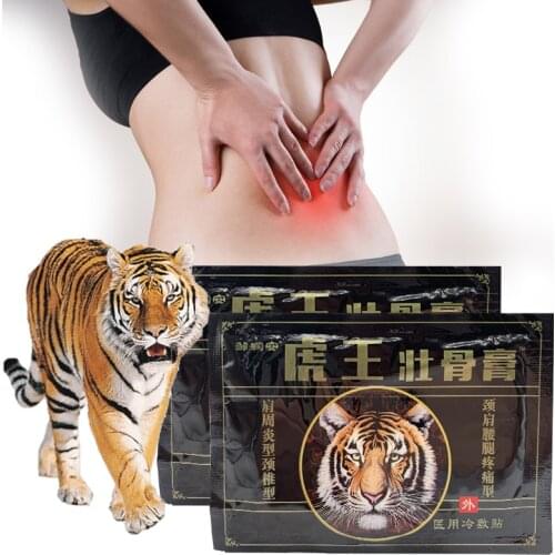 8/16/24/32Pcs Tiger Balm Strong Bones Patch For Joint Pain Neck Knee Joint Patch Relieving Sticker Chinese Musk Medicine
