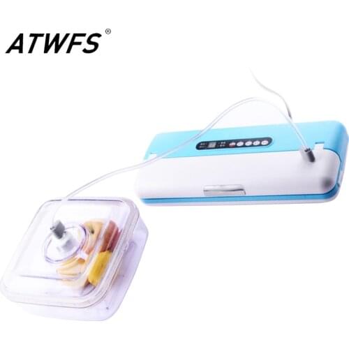 ATWFS Sous Vide Home Food Best Vacuum Sealer Vacuum Packing Machine Vacuum for Food Packer Kitchen Appliances Container