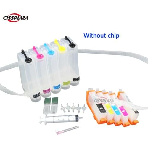 CISSPLAZA no chip cis compatible for hp564 364 178 862 CISS bulk ink system for hp D5400/D5460/5400/C6340 Photosmart c309a c309g