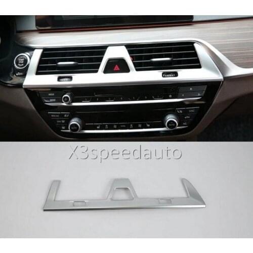 For BMW 5 Series G30 2017-2019 Middle Air Condition Vent Cover Trim 1pcs Matt Car-styling