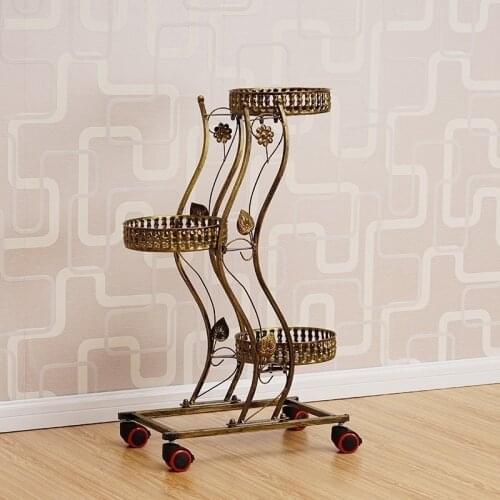 Decoracion Exterior Support Pour Plante Varanda Mensole Per Fiori Planten Rek Shelf Balcony Plant Stand Balcon Flower Iron Rack