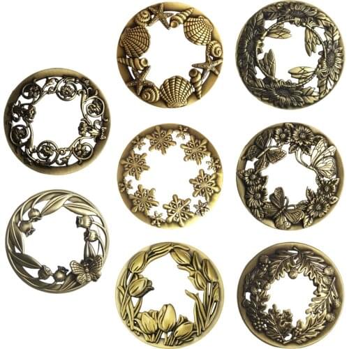 Exquisite Zinc Alloy Candles Topper Candle Sleeves Accessories Home Decor