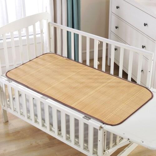 Summer Baby Ice Silk Mat Kindergarten Mat Baby Crib Breathable Mat Baby Bed Mattress Baby For Bed Sleeping Bamboo Mat For Kids