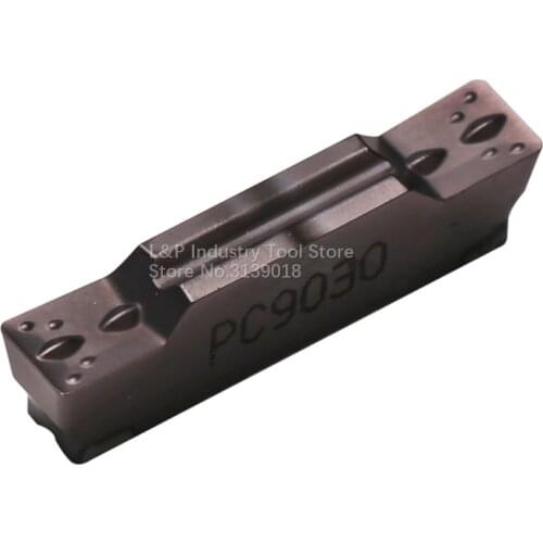 Original Cutter MGMN250-M PC9030 2.5MM ARC Groove Double Head Carbide Inserts For Stainless Steel Turning Tool MGMN 250M PC9030
