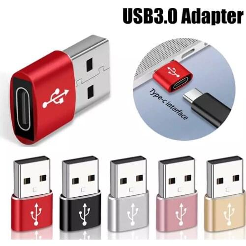 USB 3 Type A to Type C Adapter For Apple iPhone Samsung Huawei Xiaommi Charging Data Transfer Converter USB C to USB3 Connector