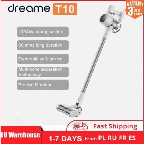Dreame T10 Vacuum Cleaner V10 Updated Handheld Cordless Wireless Carpet Dust Collector Sweep Clean for Xiaomi Home Cyclone