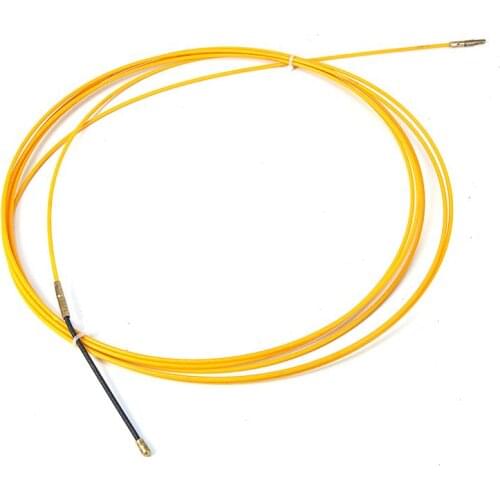 Cable Puller Fish Tape Glass Fiber Reel Push Puller Wire Cable Duct 5M/15M/25M For Telecom Electrical Wall Wire Conduit Tool