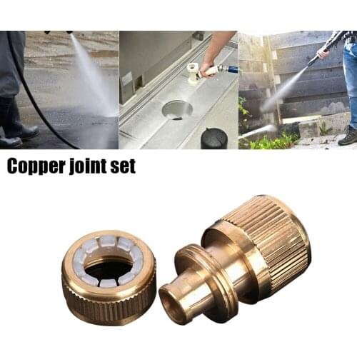 Connector Washing Connect Fitting Pipe Connections Thread Copper Hose Connector Garden Irrigation Fitting Water Tap Adaptor