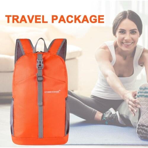 CAMPHIKING 25L Outdoor Waterproof Folding Backpack Travel Bag Lightweight Collapsible Sports Backpack For Travel Hiking