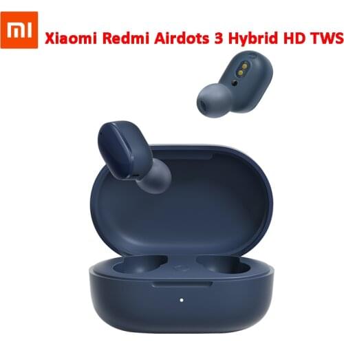 Newest Original Xiaomi Redmi AirDots 3 Wireless Bluetooth 5.2 Hybrid HD TWS Earphone Headset Mi True Wireless Stereo Auto Link
