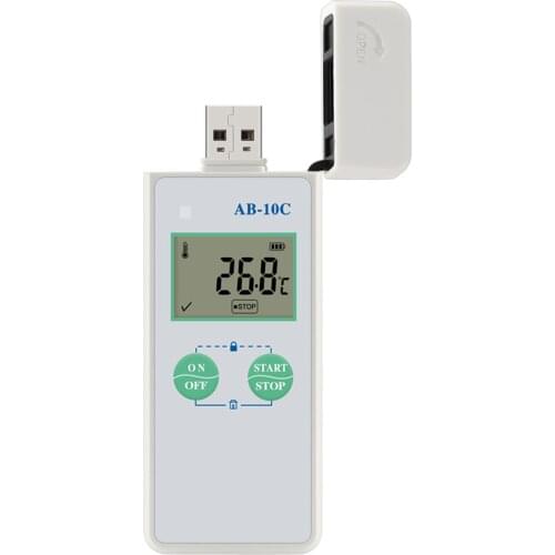 KKmoon -20℃+~60℃Temperature Recorder USB Temperature Data Logger Reusable TEMP Recorder with 48,000 Record Capacity Recorder