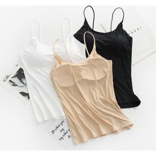 2021 Women Push Up Bra Lingerie Backless Brassiere Seamless Bralette Tops Underwear Female Ice Silk Sleeping Crop Tank Top