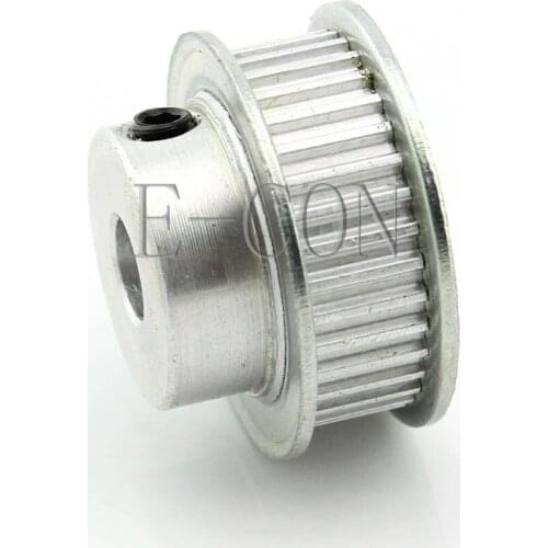 1pcs MXL36 Aluminum Timing Belt Pulley 36 Teeth 5mm/6mm/6.35mm/7mm/8mm/10mm/12mm Bore 7mm width Stepper Motor