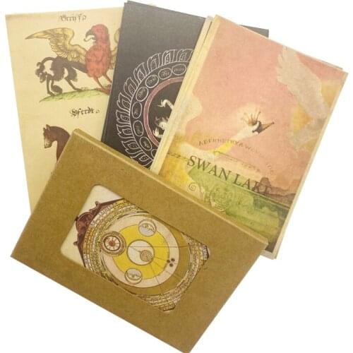 16pcs/lot Vintage Postcard Animals People Greeting Post Card Gift Cards For Christmas New Year Party invitation