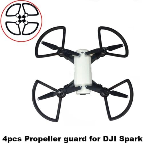 4pcs Propeller Protector for DJI Spark Drone 4730F Blade Bumper Props Quick Release Props Wing Fan Guard Light Weight