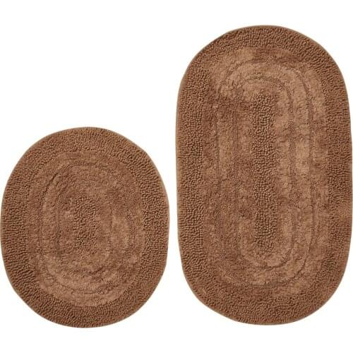 Alanur Home Bath & Toilet Rug Sets