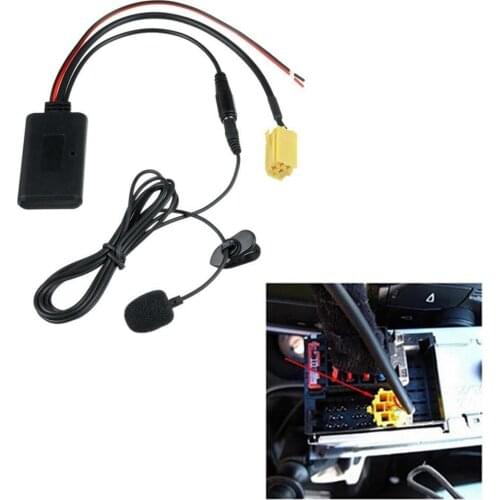 Car Audio Bluetooth-compatible Cable Adapter Microphone Audio Receiver Handsfree Aux Bluetooth Module in the Car Electronics