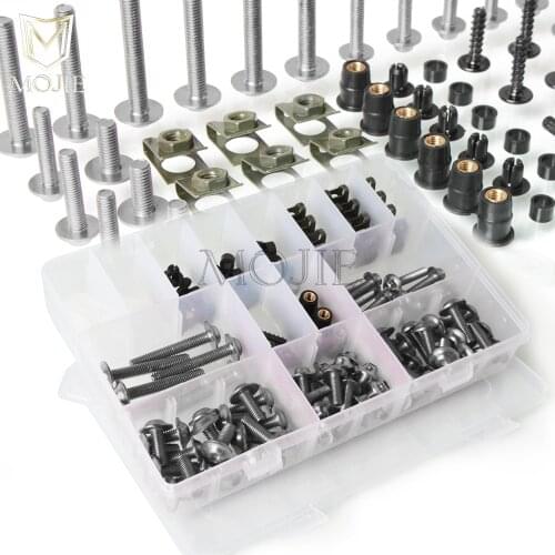 For Yamaha XJ6 DIVERSION XJ 6 N XJ 600 650 6F 700 750 900 XJR 1300 1400 Motorcycle Fairing Body Bolts Kit Fastener Clips Screw