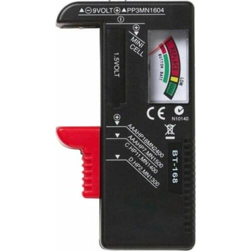 Battery Tester ANENG AN-168 por Digital Lithium Battery test Tester Button analyzer Capacity Checkered Universal Cell load I6A7