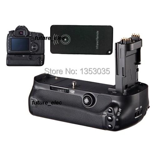 Vertical Power Battery Hand Grip Holder For Canon EOS 5D Mark III 3 5DIII 5D3 SLR Camera replace of BG-E11 fit LP-E6 + IR Remote