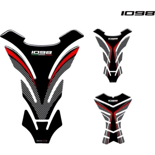 For Ducati 1098 fuel tank stickers, protection decals 1098R 1098S fuel tank stickers