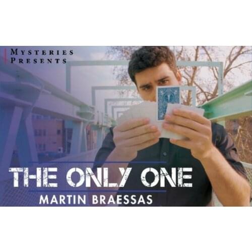The Only One (Gimmicks) by Martin Braessas Mentalism Card Magic and Trick Decks Close up Magic Illusions Street Magic Props Fun