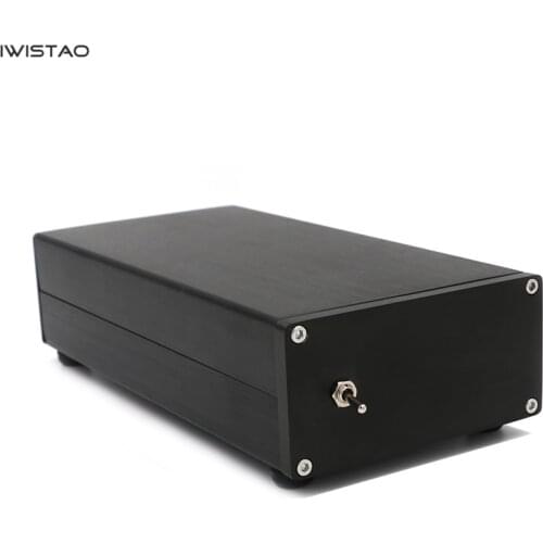 IWISTAO HIFI AC Power Supply AC15V Isolation Sealed Toroidal Transformer 15W Audio Dedicated Whole Aluminum Casing