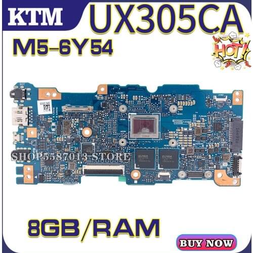 U305C for ASUS UX305C UX305CA UX305 laptop motherboard mainboard 100% test OK M5-6Y54 cpu 8GB