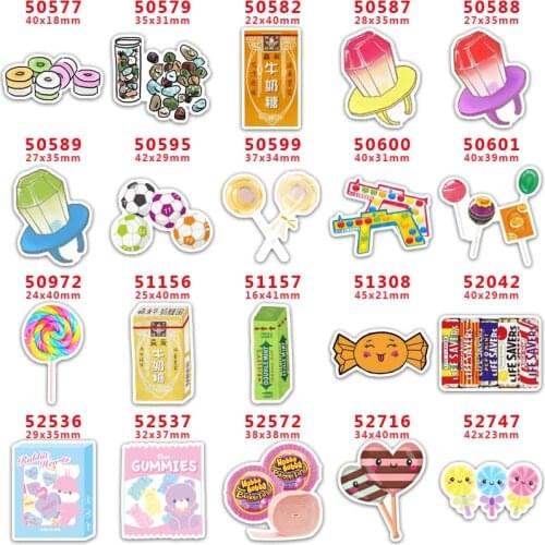 Custom credit card logo Cute Accessories for Bows Flatback Planar Resin DIY Craft Supplies Handcraft Decor Materials PR50577