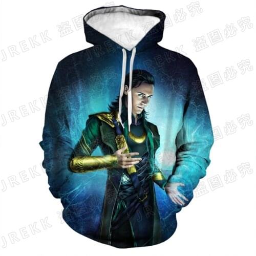Fashion Men Women Children Cool Sweatshirts Loki Laufeyson 3D Print Boy Girl Kids Hoodies Pullover Long Sleeve Streetwear Coat
