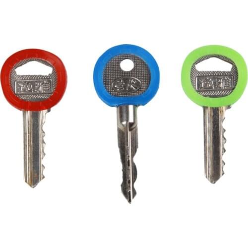Pack Of 24 Mixed Coloured KEY TOP RING COVERS / ID Markers/ Tags/ Caps #2