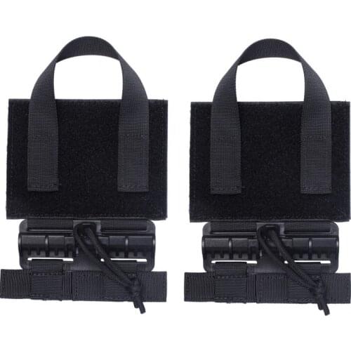 Tactical Quick Release Buckle Set Single Point Molle Buckle Set With Hook Loop Fastener For JPC CPC NCP XPC VEST