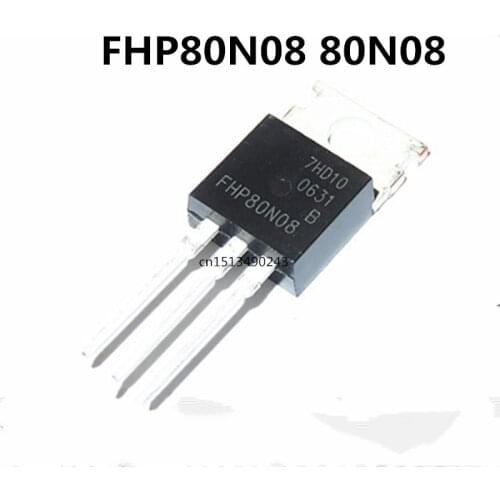 Original 5PCS/lot FHP80N08 80N08 80A/80V TO-220