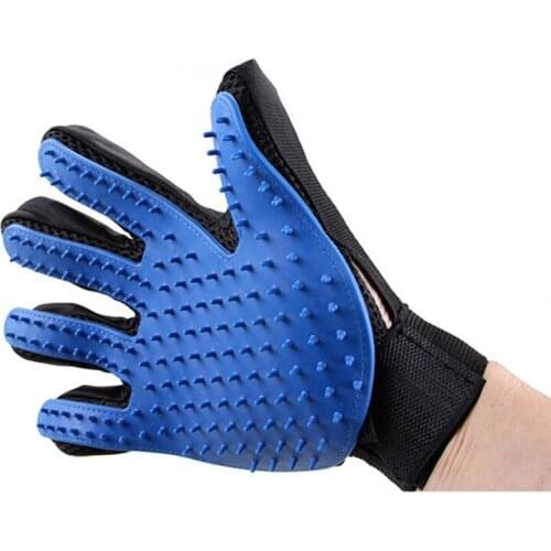 Pet Grooming Glove for Cats Brush Comb Cat Hackle Pet Deshedding Brush Glove for Animal Dog Pet Hair GloveS for Cat Dog Grooming