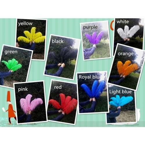 Sales of high-quality 50pcs / Many white ostrich feathers 50-55cm, DIY wedding decorations / decorative home accessories
