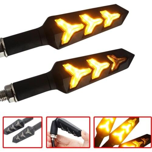 Motorcycle Flow LED Turn Signal Indicator flashing light Cover For YAMAHA r3 r25 r15 v3 r6 2005 xt 600 r1 2008 xjr 1300 xsr900