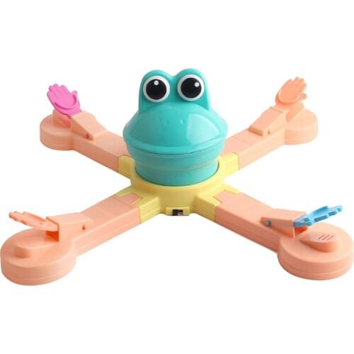 Funny Feeding Frogs, Childrens Manual, Educational Electric Toy Family Game