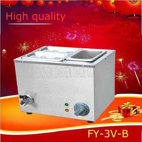 1PC FY-3V-B Hot Sale Three-cylinder Electric Chocolate Fountain Fondue Hot Chocolate Melt Pot melter Machine