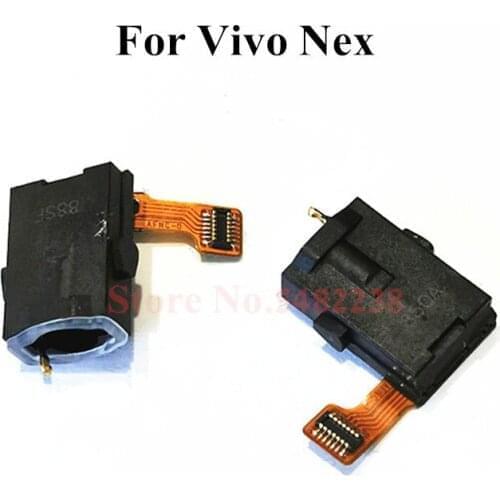 10 Pcs/Lot Original For Vivo Nex Audio output Connector Earphone Jack Headphone Jack Flex Cable Replacement parts For OPPPO NEX