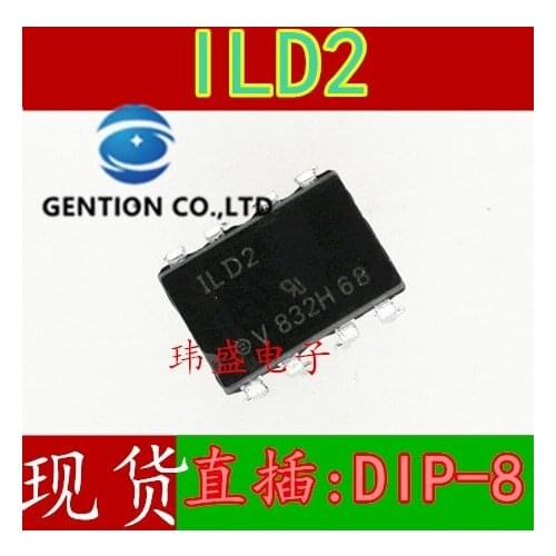 10PCS Decoupling ILD2 ILD2 DIP-8 light in stock 100% new and original