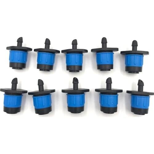 100pcs/lot Garden Irrigation System Sprayers Spring Dripper 360 degrees Adjustable Fruit Tree Sprinkler for Agriculture