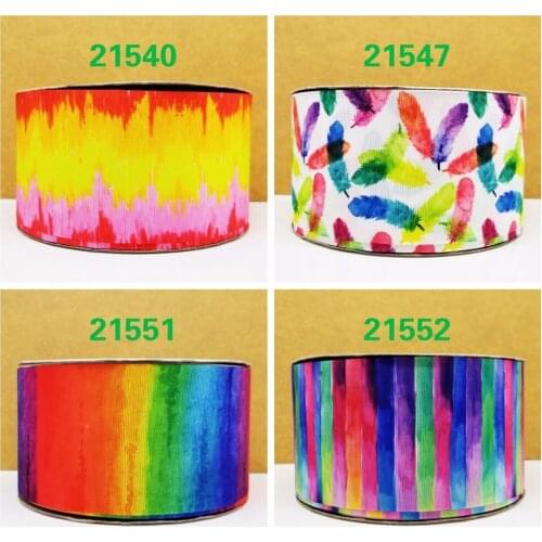 Free shipping 50 yard cartoon printed grosgrain ribbon 21552