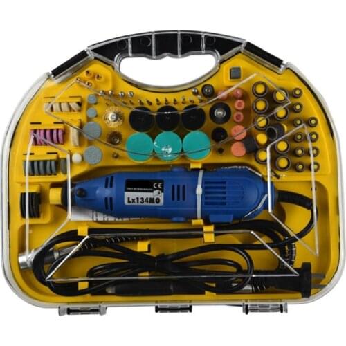 220V 110V Power Tools Electric Mini Drill Rotary Tools Kit Set, For Hand Metalworking Drilling Machine Polishing Cutting